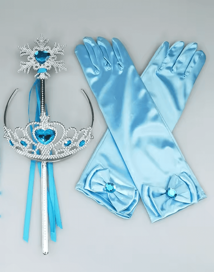 eiskönigin handschuhe Elsa Krone Handschuhe